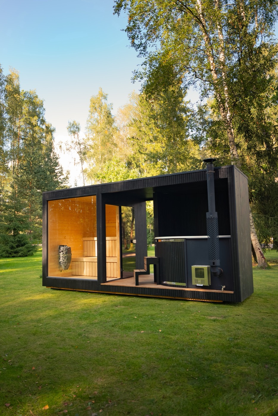XS1 / XS2 – sauna and hot tub in one unit